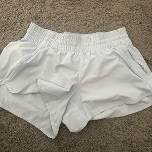 Lululemon Athletica Light Gray Athletic Shorts